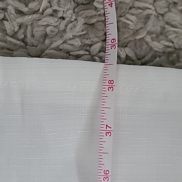 Flowy white Linen Pants With Pockets (Small/medium) - Picture 4 of 4